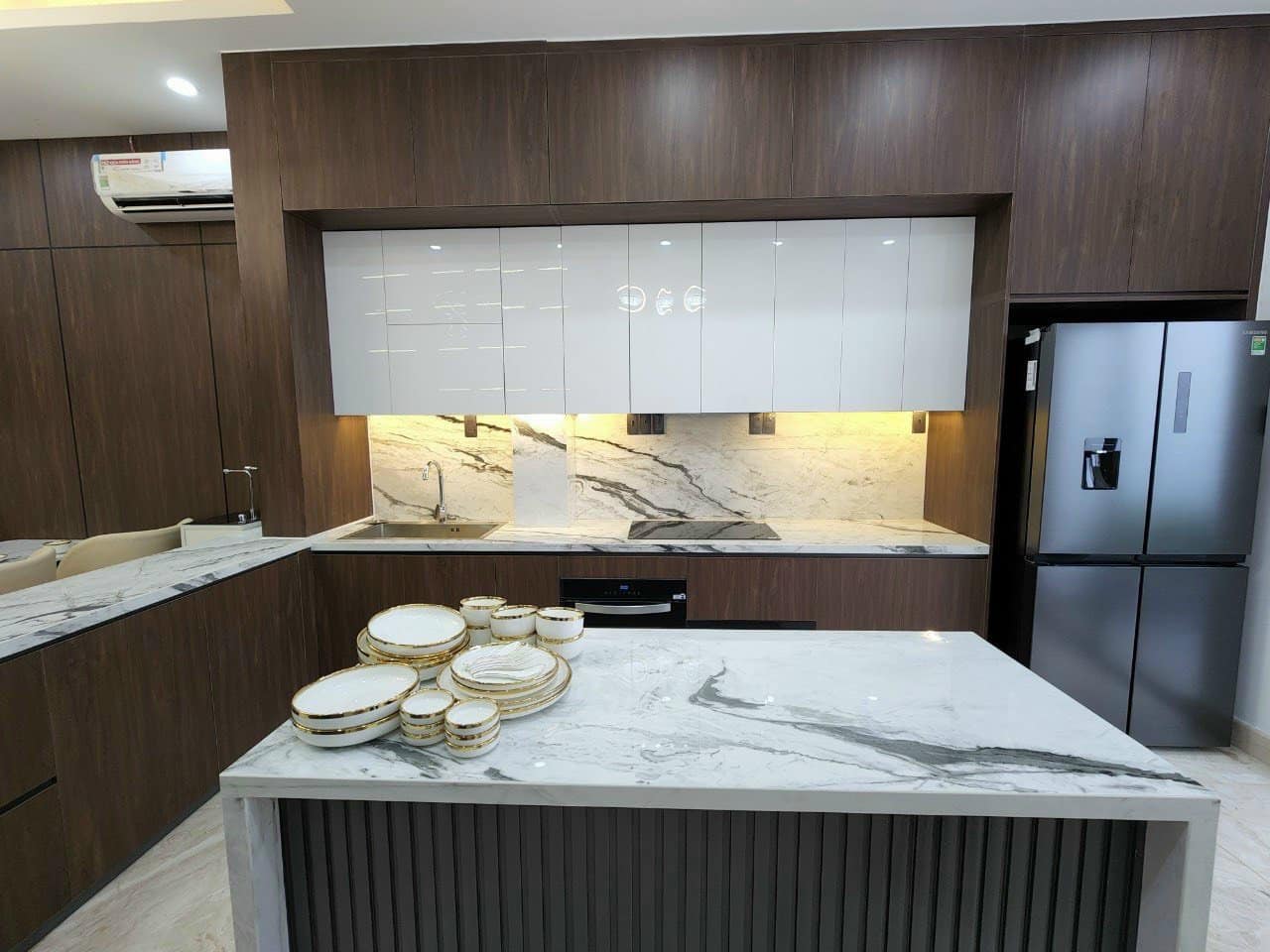 MẪU ĐÁ ỐP BẾP - ĐẢO BẾP - BÀN ĂN 27